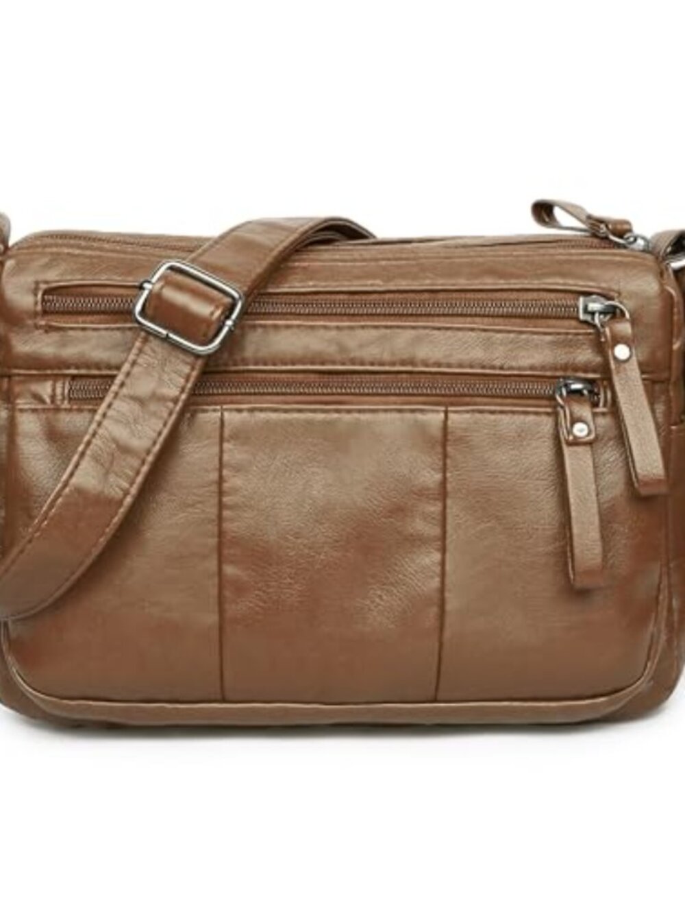 Soft PU Leather Shoulder Bag Crossbody Purse for Women Travel Everyday